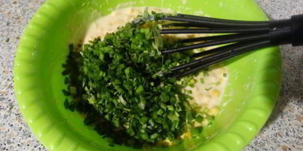 кукурузные оладьи