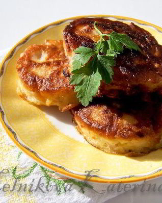 Куриные оладьи