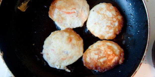 куриные оладьи