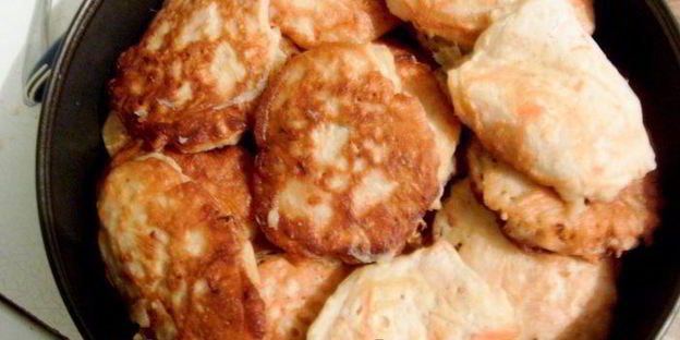 куриные оладьи