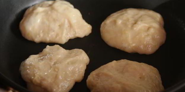 лимонные дрожжевые оладьи