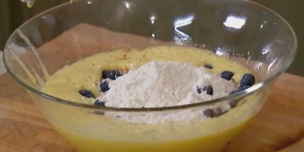 миндально-банановые оладушки