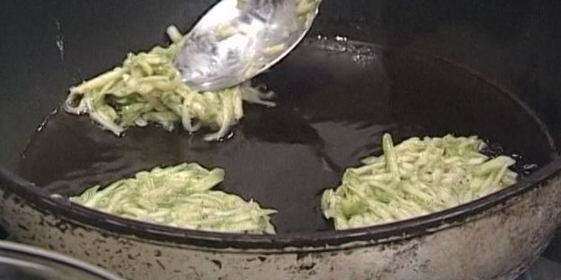 оладушки из кабачков