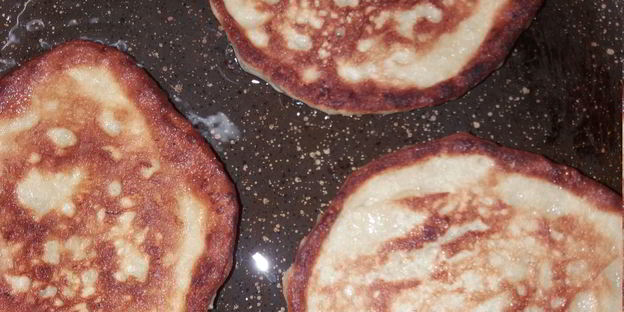 оладьи банановые