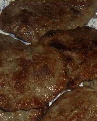 Оладьи из говяжьей печени