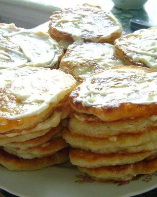 Оладьи из кабачков на кефире