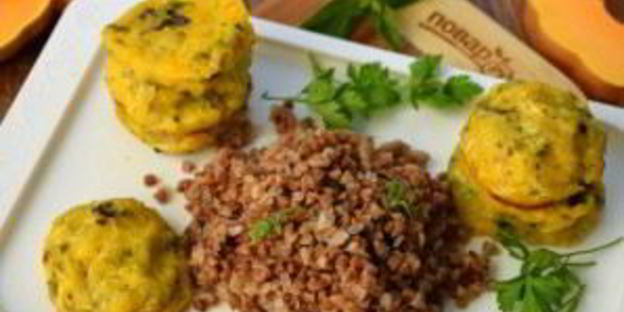 оладьи из кабачков с тыквой в духовке