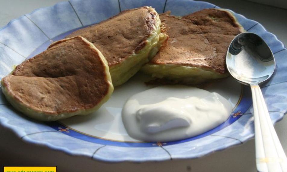 Рецепт оладий из кабачков сладкие