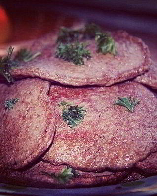 Оладьи из куриной печени