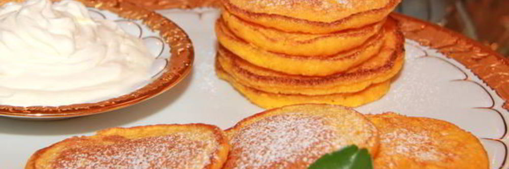 Оладьи из тыквы