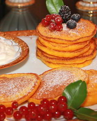 Оладьи из тыквы