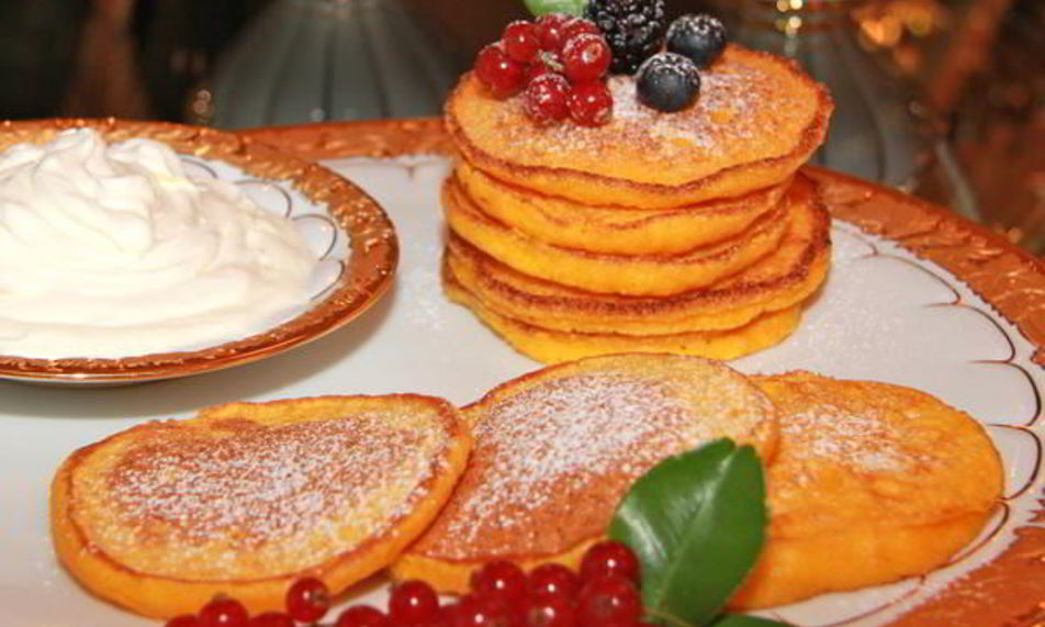 Рецепт оладий из тыквы