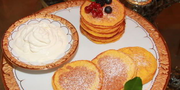 оладьи из тыквы