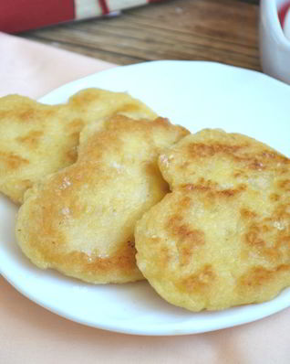 Оладьи из заварного теста