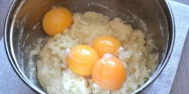 оладьи из заварного теста