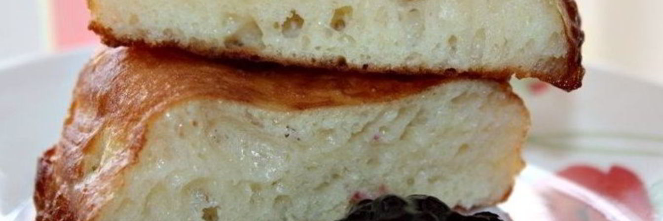 Оладьи на дрожжах на воде