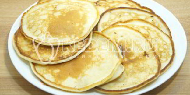 оладьи на кефире макси