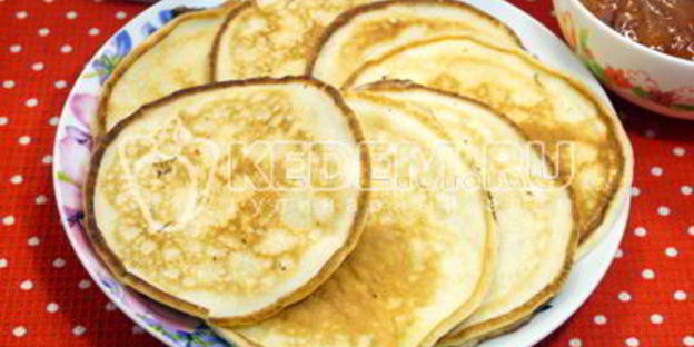 оладьи на кефире макси