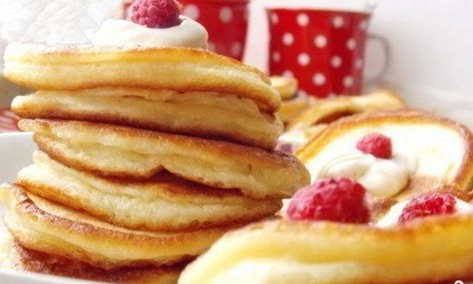 Рецепт оладий на кефире с содой