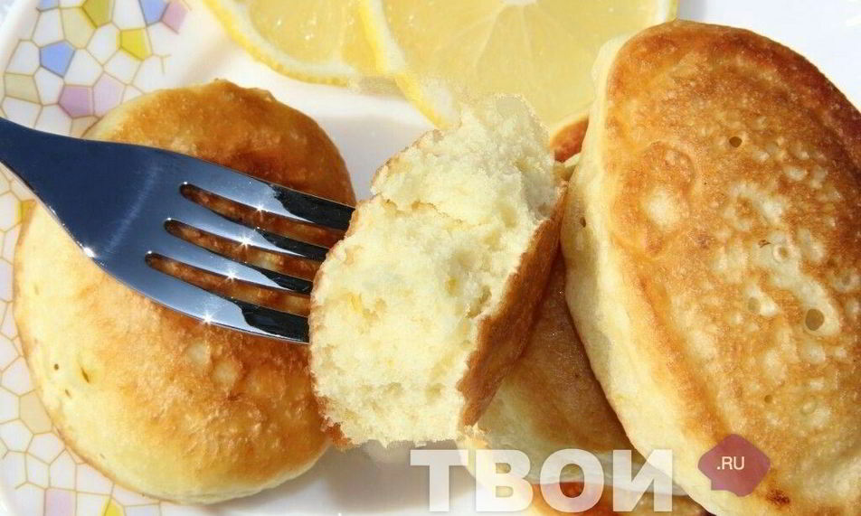 Рецепт оладий на кефире