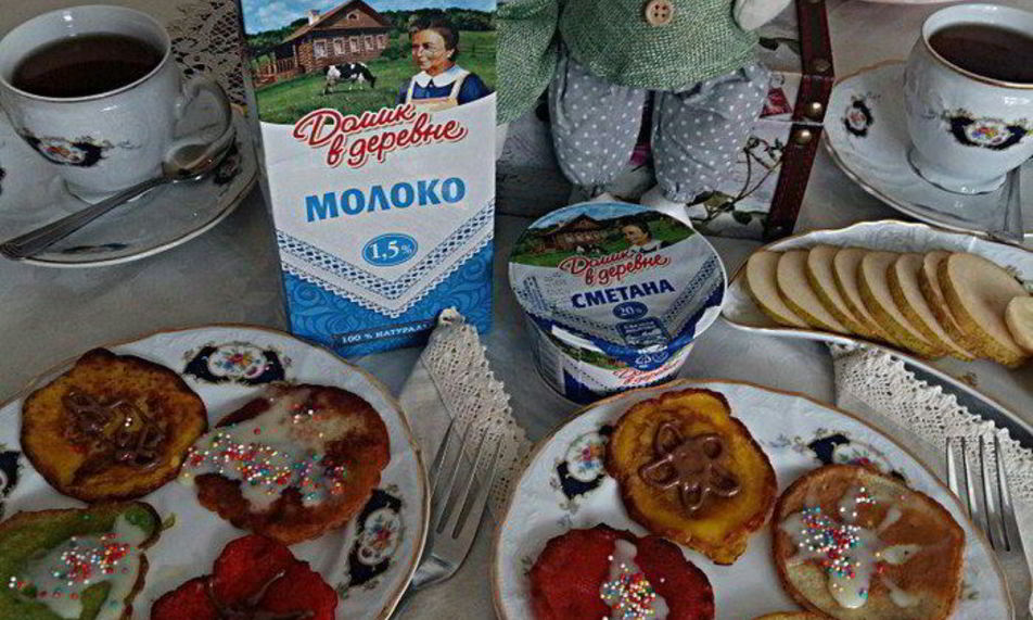 Рецепт оладий праздник