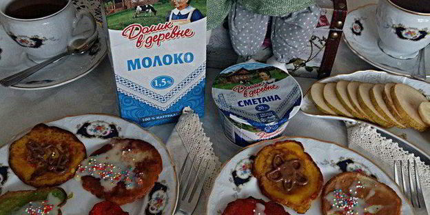 оладьи праздник