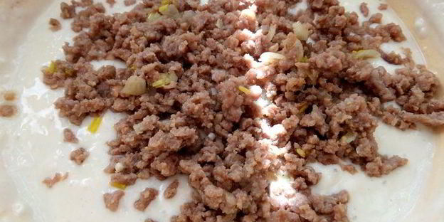 оладьи с фаршем