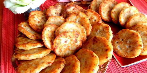 оладьи с фаршем