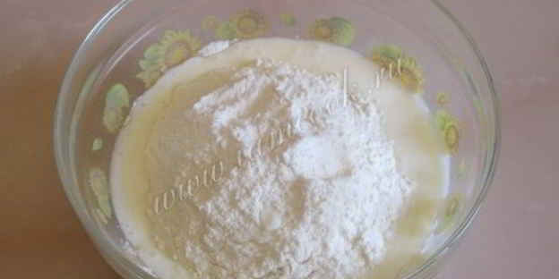 оладьи с кабачками кружками