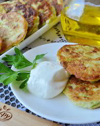 Оладьи из кабачков