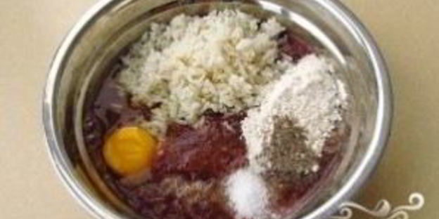 печеночные оладьи с рисом