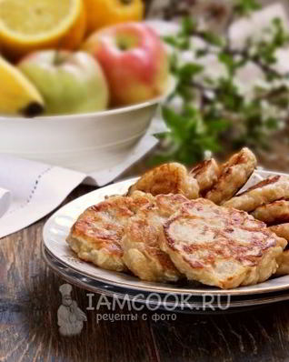 Постные оладьи без дрожжей