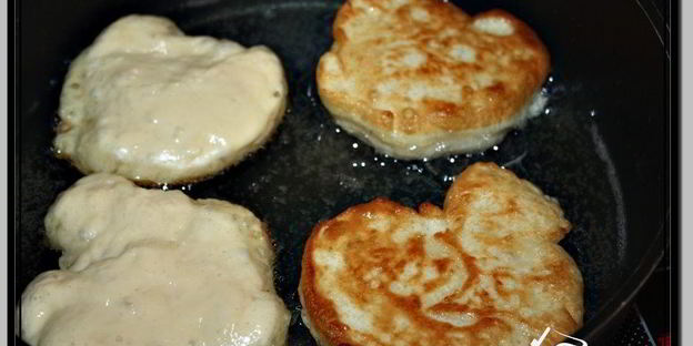 пышные оладушки на дрожжах