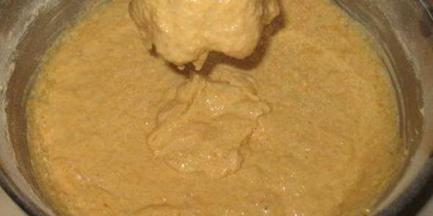 творожно-тыквенные оладьи