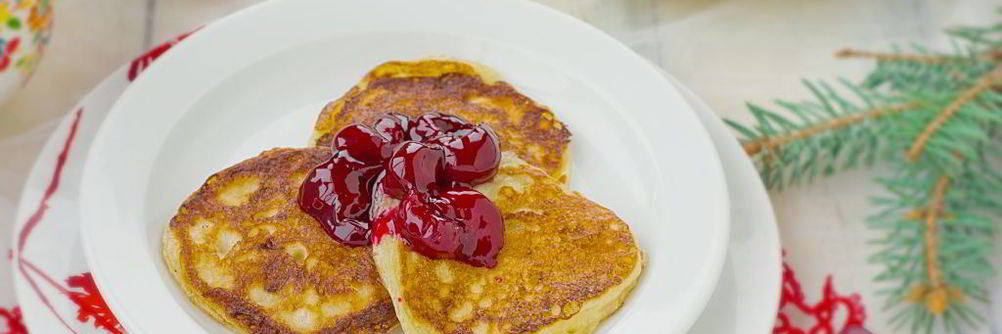 Творожные оладьи