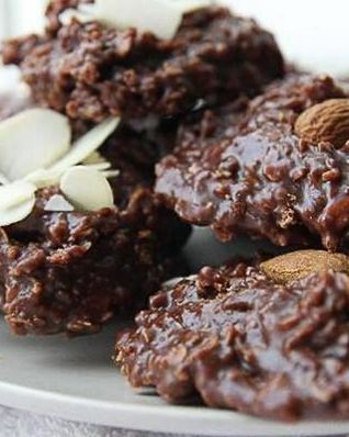 Быстрое шоколадное печенье без выпечки