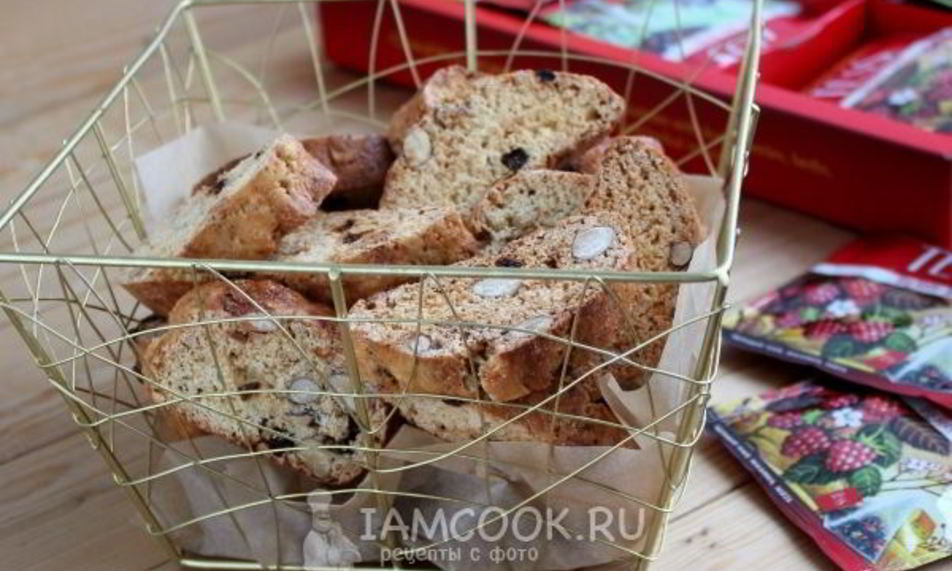 Рецепт итальянского печенья бискотти