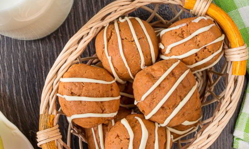 Рецепт карамельного печенья на сгущенке