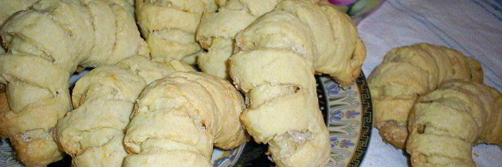 Кокосовые рогалики