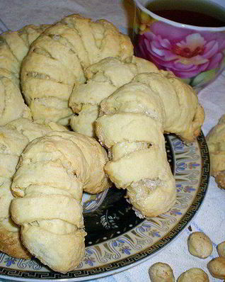 Кокосовые рогалики