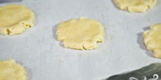 масляное печенье с глазурью