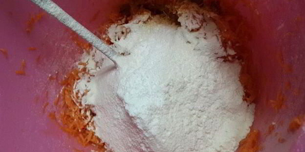 морковно-овсяное постное печенье с имбирем