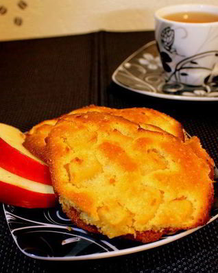 Мягкое яблочное печенье