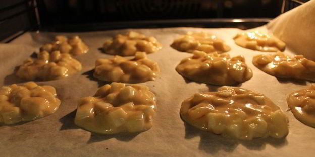 мягкое яблочное печенье