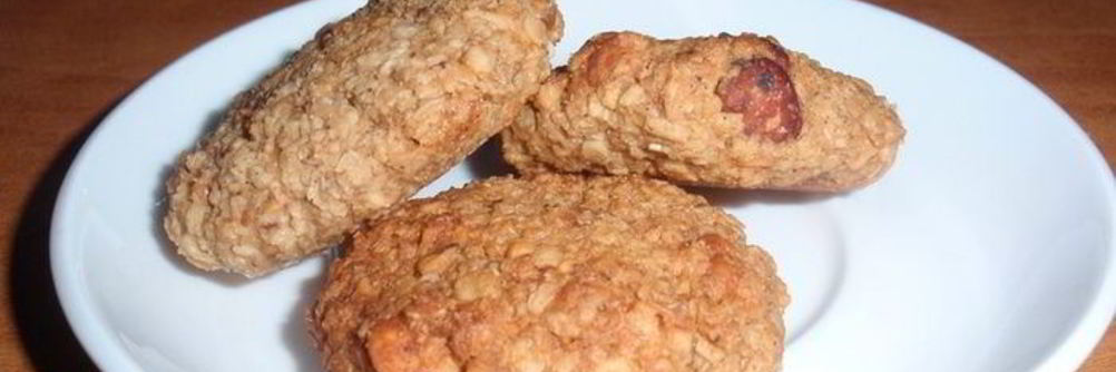 Орехово-овсяное печенье