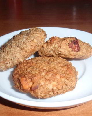 Орехово-овсяное печенье