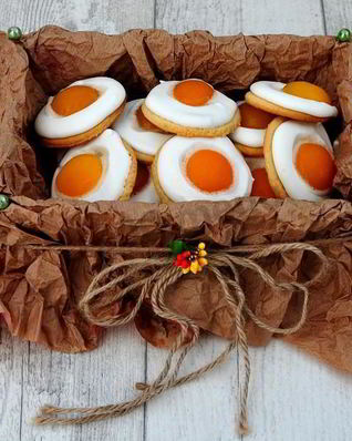 Пасхальное печенье с абрикосом