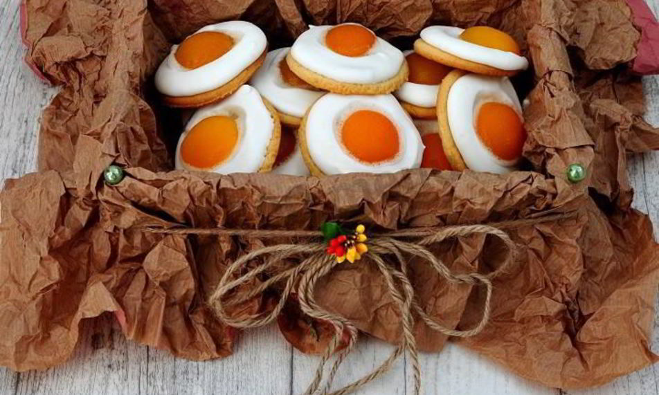 Рецепт пасхального печенья с абрикосома