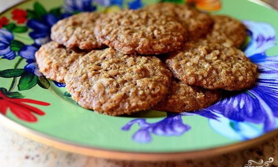 Рецепт печенья иза овсянок