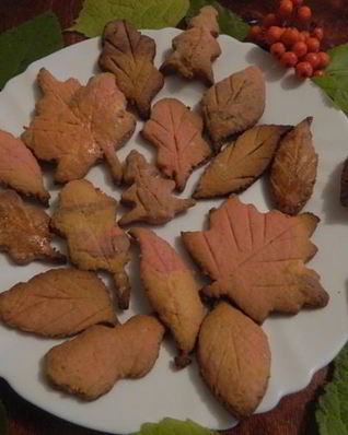 Печенье Осенние листья
